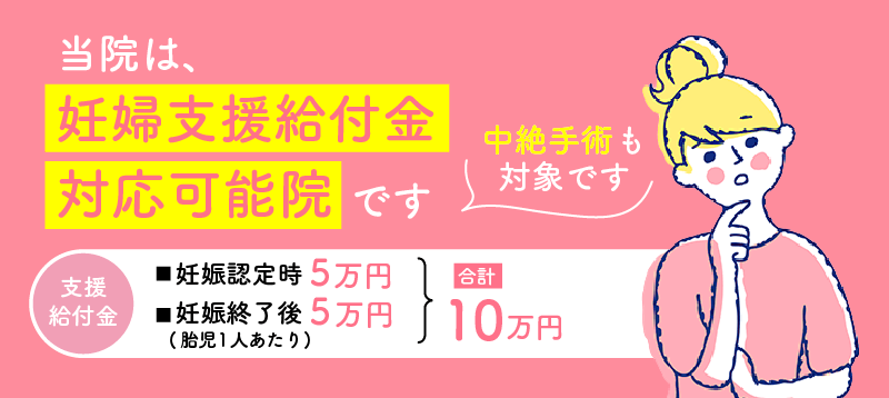 給付金の活用で中絶費用の負担を軽減
